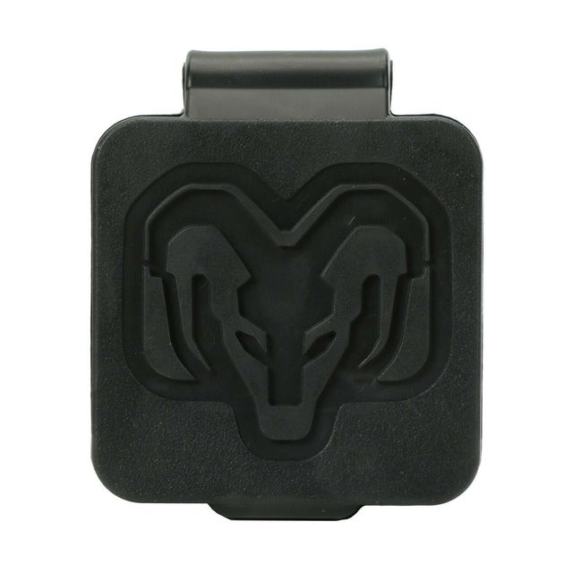 82216302AA - Carriers &amp; Cargo Hauling Accessories: 82216302AA RAM 1500 DT 2" Hitch Receiver Plug W/ Ram Logo Genuine Mopar for Ram: 1500 Image