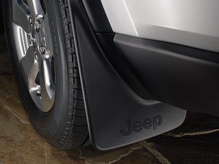 82212020AE - Exterior Accessories: 82212020AE Jeep Grand Cherokee Splash Guards, Rear, for 2011-2021 Mopar for Mopar Image