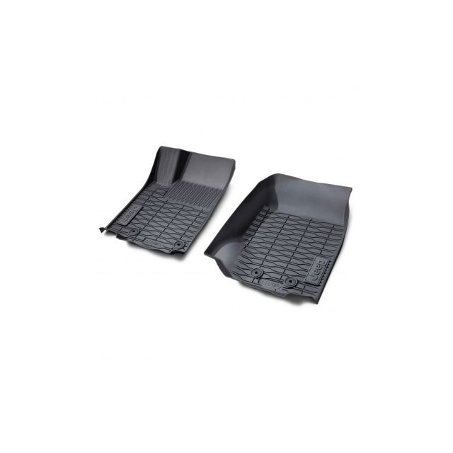 82216643AA - : 82216643AA All-Weather Floor Mats, Front Row Only Jeep Grand Cherokee WL (2021-2024) Mopar OEM for Mopar Image
