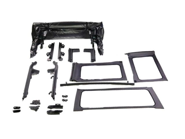 82215915AB - Exterior Accessories: 82215915AB Soft Top Sailcloth Clear Windows 4 Door Jeep Wrangler JL (2018-2025) Mopar for Jeep: Wrangler Image