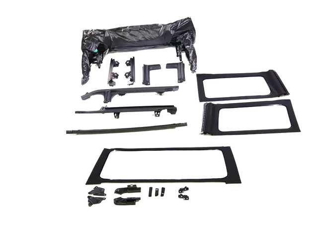 82215916AB - Exterior Accessories: 82215916AB Soft Top 4 Door Clear Windows Jeep Wrangler JL Twill (2018-2024) Mopar OEM for Jeep: Wrangler Image