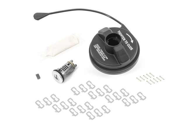 82215184AB - Exterior Accessories: 82215184AB Locking Fuel Cap Jeep Wrangler, Gladiator Mopar OEM for Mopar Image