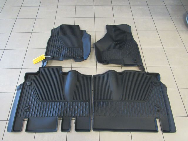 82215756AC - Interior Accessories: 82215756AC RAM 2500 3500 All-Weather Mats Bucket Seats Mega Cab (2019-2024) Mopar OEM for Ram: 2500, 3500 Image