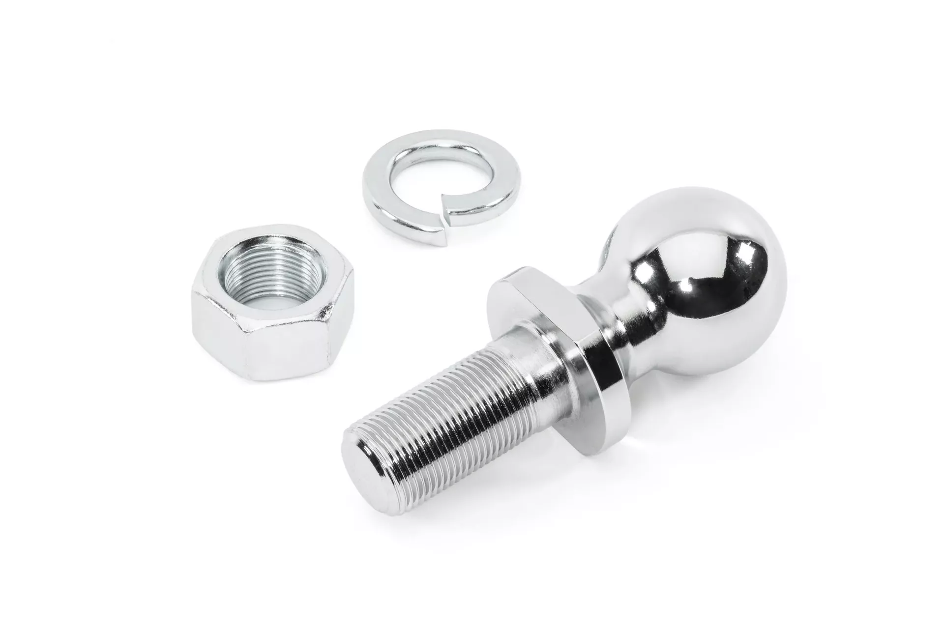 82213565 - Carriers &amp; Cargo Hauling Accessories: Mopar Trailer Tow Ball 1" Shank OEM for Chrysler: 300, Aspen, Pacifica, Town &amp; Country, Voyager | Dodge: Caravan, Charger, Dakota, Durango, Grand Caravan, Journey, Nitro, Ram 1500, Ram 2500, Ram 3500, Sprinter 2500, Sprinter 3500 | Fiat: 500X | Jeep: Cherokee, Commander, Compass, Gladiator, Grand Cherokee, Grand Cherokee L, Grand Cherokee WK, Grand Wagoneer, Grand Wagoneer L, Liberty, Renegade, Wagoneer, Wagoneer L, Wrangler, Wrangler JK | Ram: 1500, 1500 Classic, 2500, 3500, C/V, Dakota, ProMaster 1500, ProMaster 2500, ProMaster 3500, ProMaster City, ProMaster EV Image