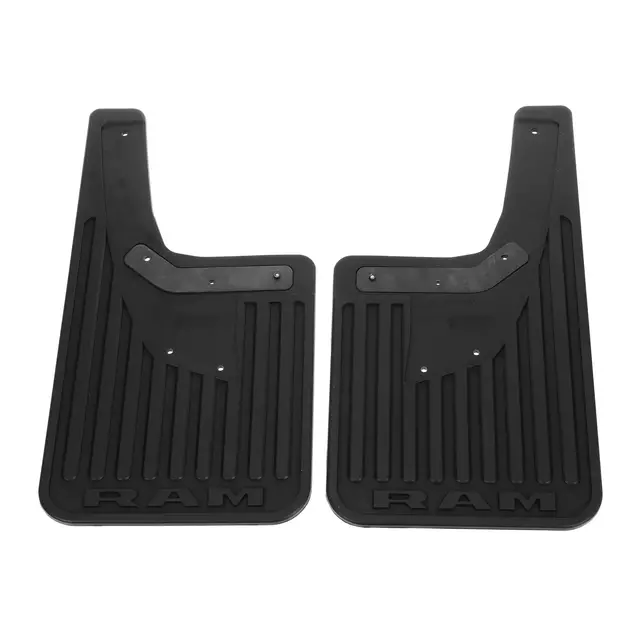 82215931AB - Exterior Accessories: 82215931AB RAM 2500 3500 Rubber Splash Guard Rear W/O Flares (2019-2024) OEM Mopar for Ram: 2500, 3500 Image