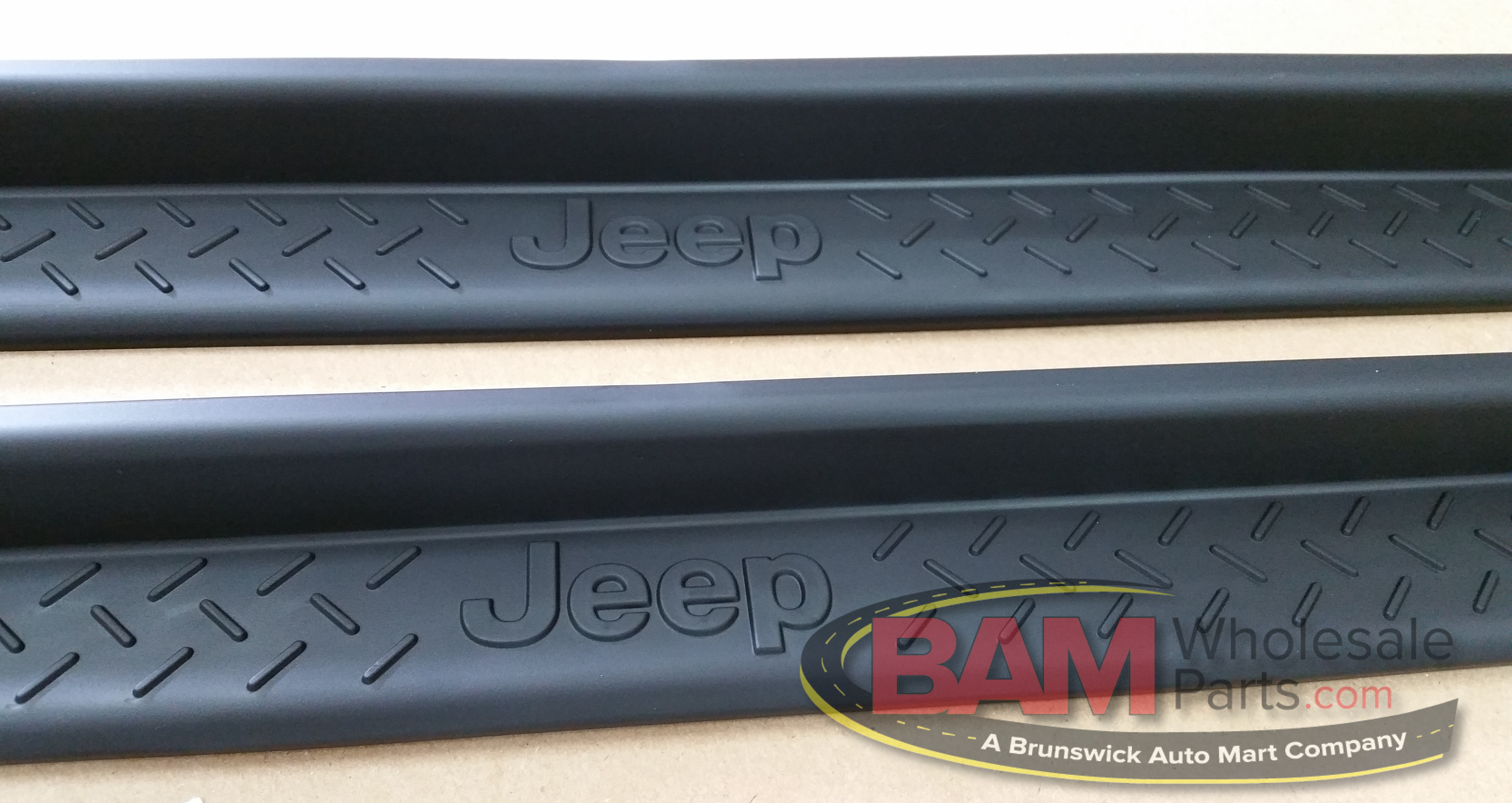 82210106AB - Exterior Accessories: Jeep Wrangler 2007-2012 Sill Entry Guards 4 DR Mopar OEM for Jeep: Wrangler, Wrangler JK Image