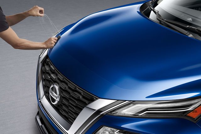 T99D86RR0A - Exterior: 2021 Rogue Clear Film Hood Paint Protector for Nissan Image
