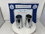3C0071910U - Exterior: Exhaust Tips - Fits 2.0T for Volkswagen Image