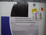 561061678041 - Interior: Rear Seat Cover With Passat Logo - Black for Volkswagen Image