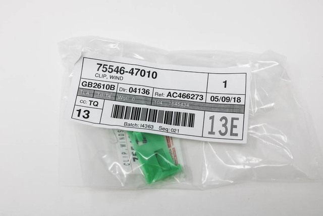 75546-47010 - Side Molding Lower Retainer 2016-2025 Toyota | Longo ...