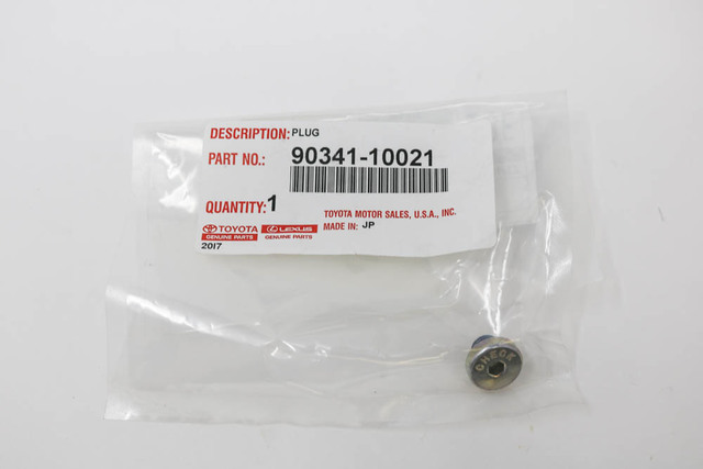 90341-10021 - Trans Pan Drain Plug Longo Toyota Parts