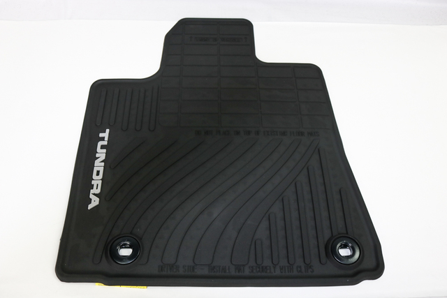 PT9083412120 - Interior: Tundra All Weather Mats 4PC Black for Toyota Image
