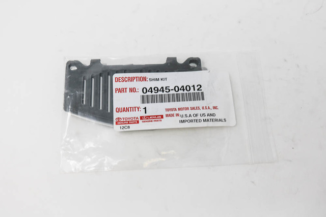 04945-04012 - Disc Brake Pad Shim 1990-2004 Toyota | Longo