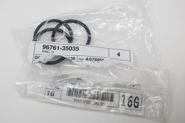 96761-35035 - Engine Coolant Pipe O-Ring 1998-2022 Toyota | Longo ...