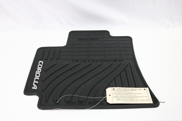 PT9080211020 - Interior: 2-piece All Weather Floor Mats Black Cor for Toyota: Corolla Image