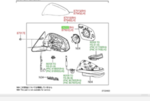 879310E150 - Body: Mirror Glass for Toyota Image