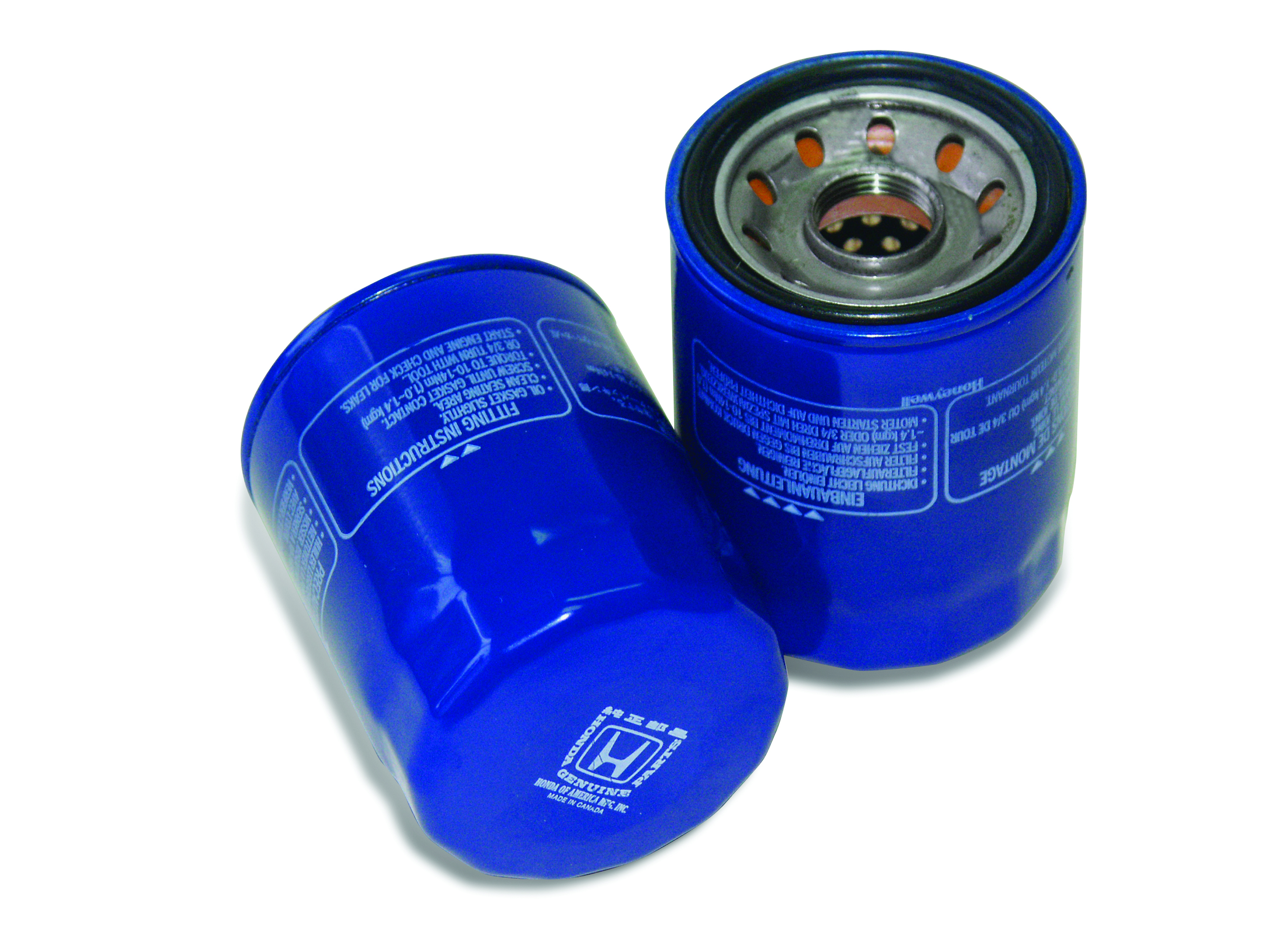 15400PLMA02 - : Filter, Oil (Honeywell) (Replacement Filter for 15400-PLM-A01 ) for Honda: Accord, Accord Crosstour, Civic, Civic del Sol, Clarity, CR-V, CR-Z, Crosstour, CRX, Element, Fit, HR-V, Insight, Odyssey, Passport, Pilot, Prelude, Ridgeline Image