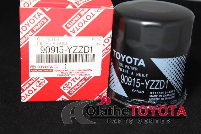90915YZZD1 - Maintenance &amp; Lubrication: Oil Filter for Toyota: 4Runner, Avalon, Camry, Celica, Corolla, Cressida, Highlander, Pickup, Previa, Sienna, Solara, Supra, T100, Tacoma, Tundra, Van Image