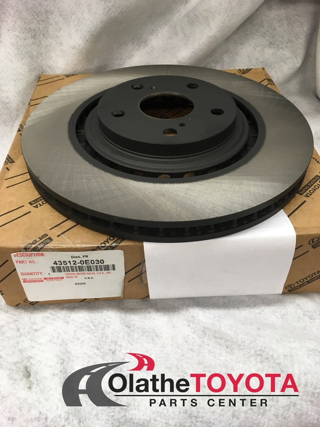 435120E030 - : Rotor for Toyota: Highlander, Sienna Image