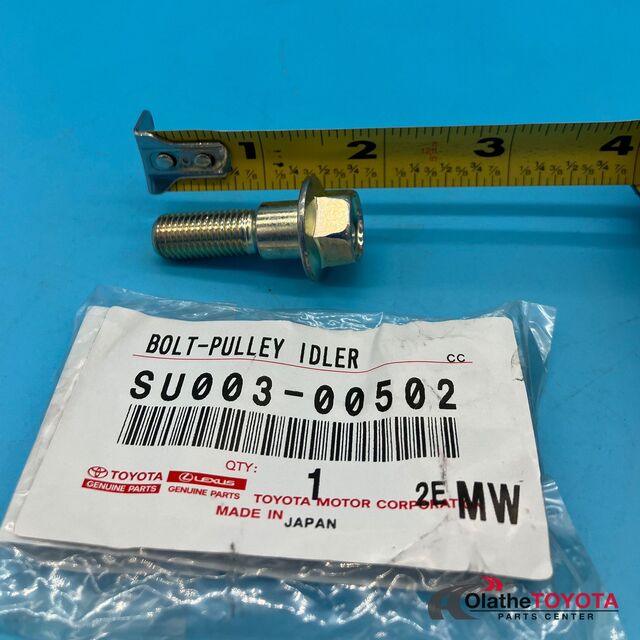 SU00300502 - : Idler Pulley Bolt for Toyota Image