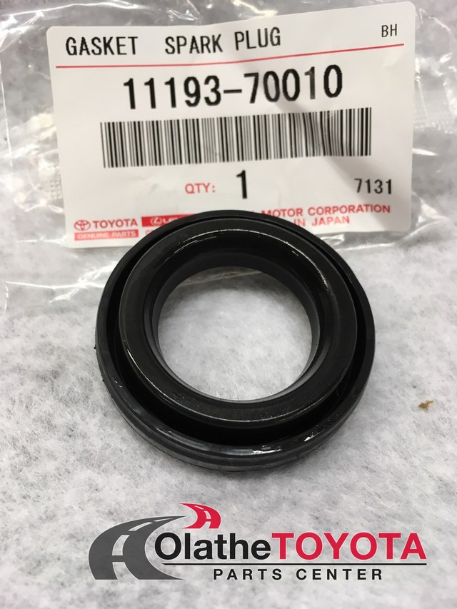 1119370010 - Engine: Spark Plug Tube Seal for Toyota: 4Runner, Avalon, Camry, FJ Cruiser, Highlander, Land Cruiser, RAV4, Sequoia, Sienna, Solara, T100, Tacoma, Tundra, Venza Image
