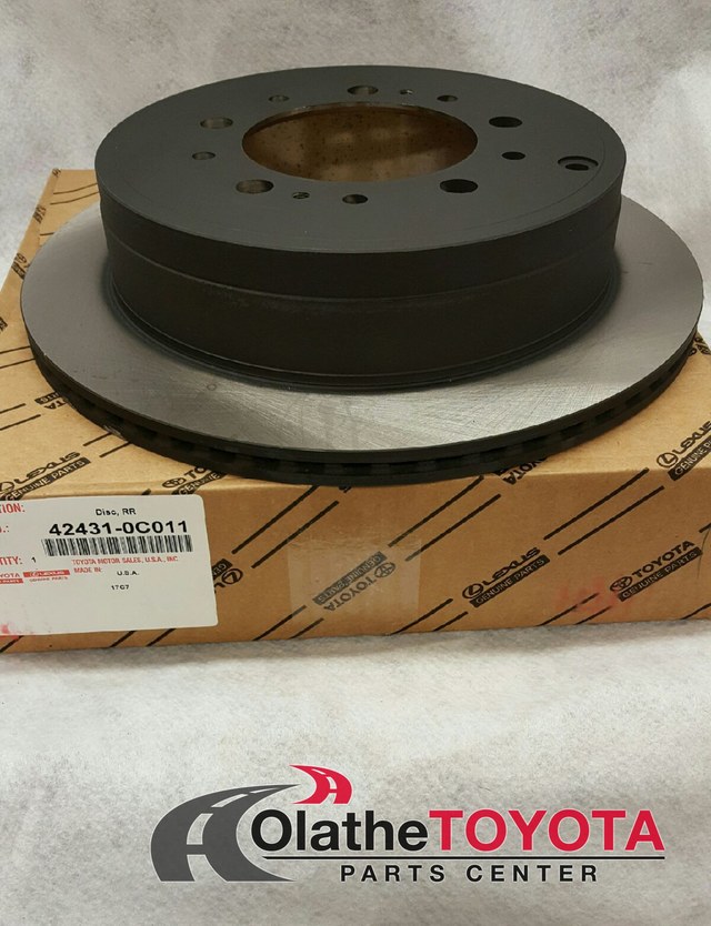 424310C011 - Brakes: Rotor for Toyota: Sequoia, Tundra Image
