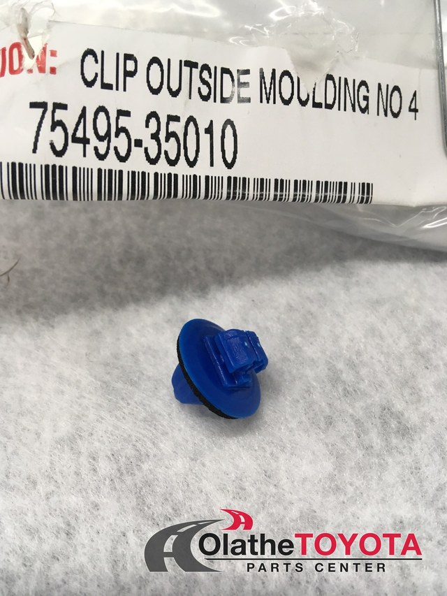 50-Pack Toyota Wheel Flare & Rocker Moulding Clips By Woodzdon - OE 75397-35010 & 75495-35010