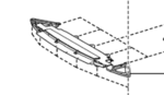 5261806040 - : Absorber,  Front Bumper,  Lower for Toyota Image