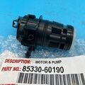 8533060190 - Body: Washer Pump for Scion: tC, xB, xD | Toyota: 4Runner, Avalon, Camry, Corolla, FJ Cruiser, Highlander, Land Cruiser, Matrix, Mirai, Prius, Prius C, RAV4, Sequoia, Tundra, Venza, Yaris Image
