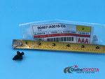 90467A0016C0 - Body: Cowl Grille Bolt for Scion: iM, iQ, tC, xB | Toyota: Avalon, C-HR, Corolla, Corolla iM, FJ Cruiser, Land Cruiser, Matrix, Mirai, MR2 Spyder, Prius, Prius Plug-In, Prius V, RAV4, Sequoia, Solara, Tacoma, Tundra Image