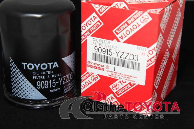 90915YZZD3 - : Oil Filter for Toyota: 4Runner, FJ Cruiser, Land Cruiser, Pickup, Sequoia, Tacoma, Tundra Image