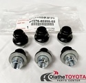 PT0766020002 - : (SET OF 6 )​ Wheel Lug Nuts, Black Pvd for Toyota: 4Runner, Tacoma Image