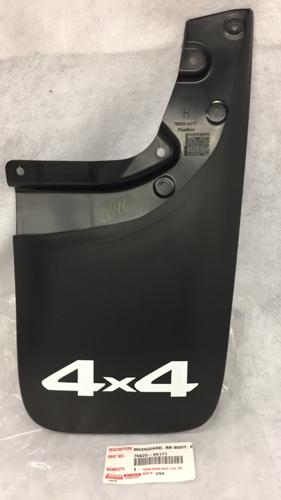 7662504171 - Body: Mud Guard for Toyota: Tacoma Image