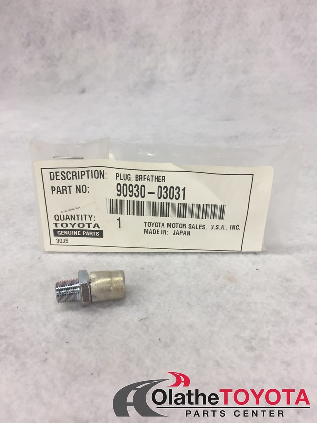 2022-2025 Toyota Plug, BREATHER (For Rear Axle Housing) 90930