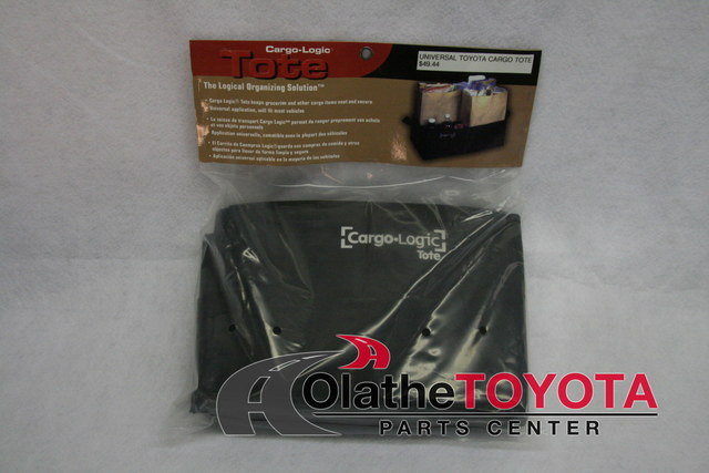 PT42700120 - Cargo Management: Cargo Tote for Scion: FR-S, iA, iM, tC, xA, xB, xD | Toyota: 4Runner, 86, Avalon, bZ4X, C-HR, Camry, Corolla, Corolla Cross, Corolla iM, Crown, FJ Cruiser, GR Corolla, GR Supra, GR86, Grand Highlander, Highlander, Land Cruiser, Matrix, Mirai, Prius, Prius C, Prius Plug-In, Prius Prime, Prius V, RAV4, RAV4 Prime, Sequoia, Sienna, Solara, Tacoma, Tundra, Venza, Yaris, Yaris iA Image