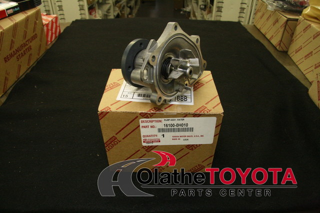 161000H010 - Cooling System: Engine Water Pump for Toyota: Camry, Corolla, Matrix, Solara Image
