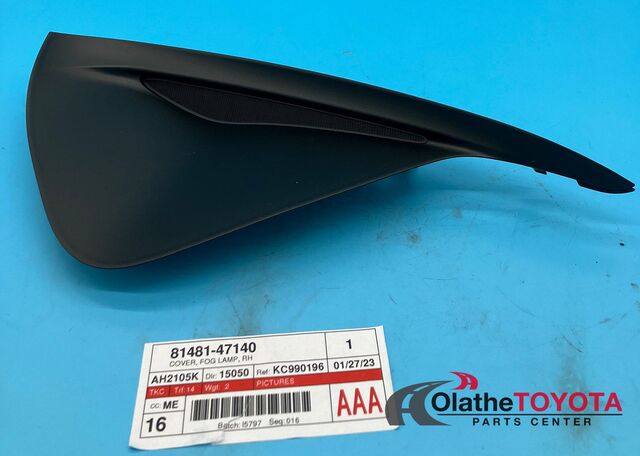 2017-2022 Toyota Prius Prime Cover Fog Lamp - PASSENGER SIDE 81481