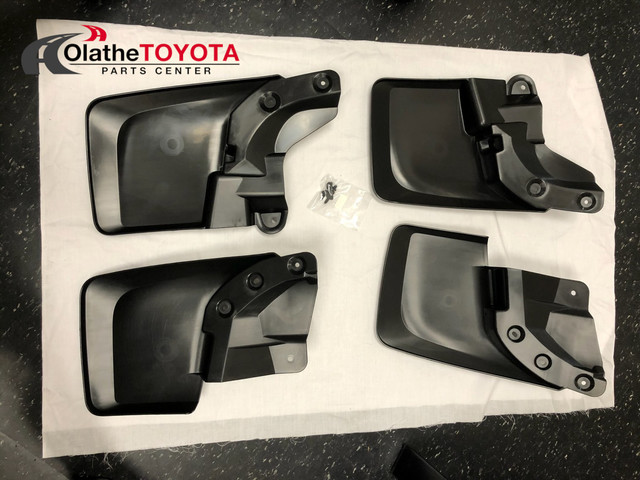PT34535170 - : Tacoma Mudguards - 4pc Set (MUST HAVE FLARES) for Toyota Image