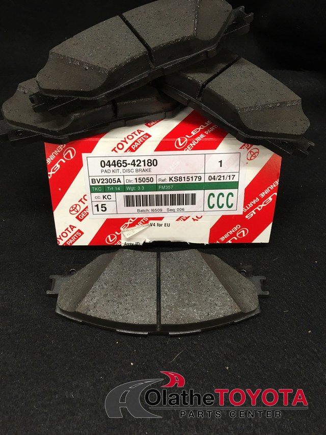 446542180 - Brakes: Brake Pads for Scion: iM, tC | Toyota: Corolla iM, Mirai, RAV4 Image