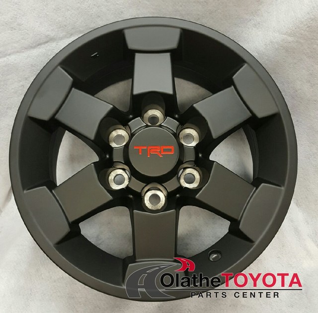 PTR2035080 - Serviceable Components: Wheel Matte Black 16 Inch for Toyota: FJ Cruiser Image