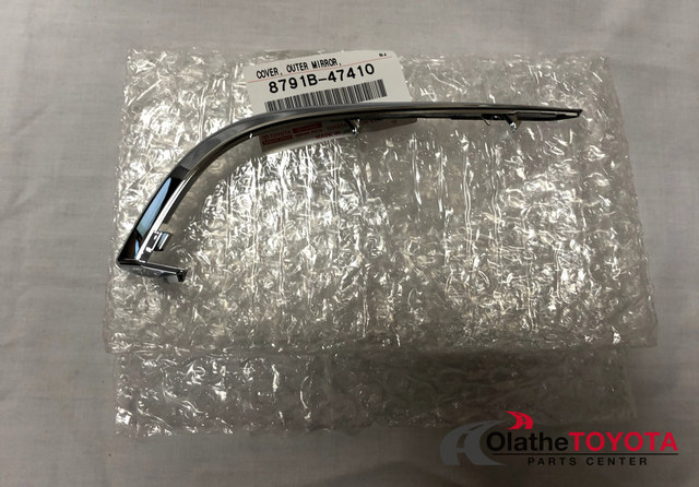 Genuine Toyota OEM Outer Right Passenger Mirror Cover For Prius (2004-2009) – Silver Paint, Part #87915-68010-B7