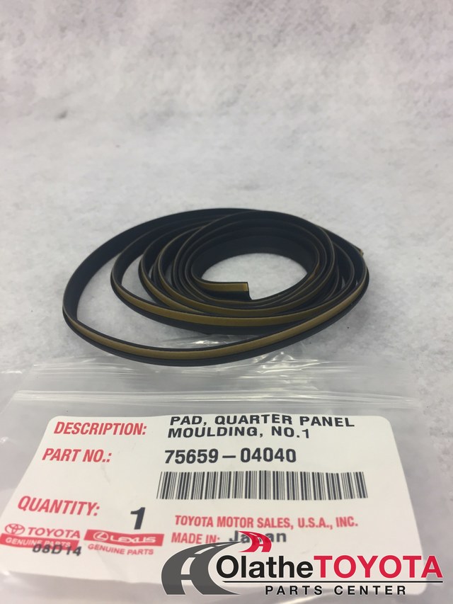 7565904040 - Body: Flare Pad for Toyota: Tacoma Image