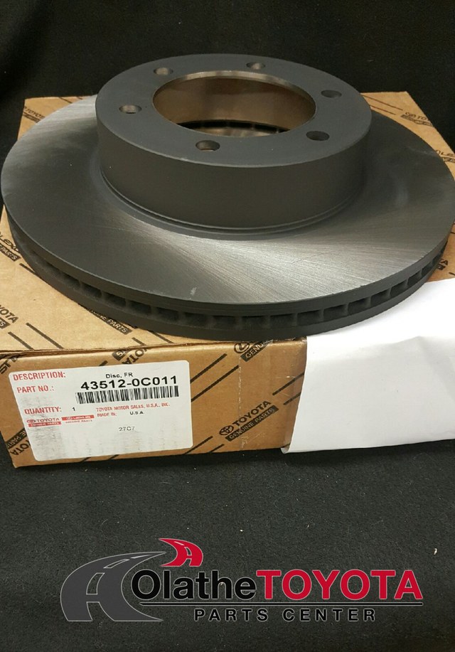 2000-2007 Toyota Disc Brake Rotor (Front) 43512-0C011