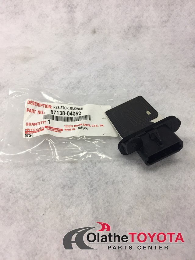 8713804052 - HVAC: HVAC Blower Motor Resistor for Toyota: Tacoma Image