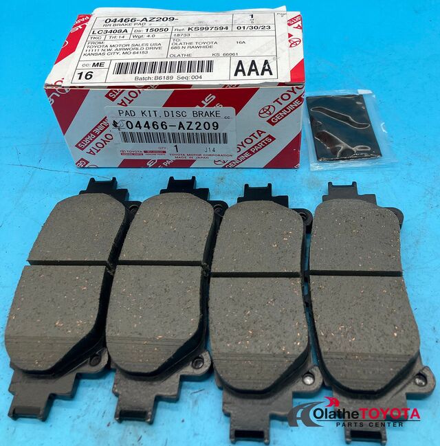 4466AZ309 - : Rear Brake Pad for Toyota Image
