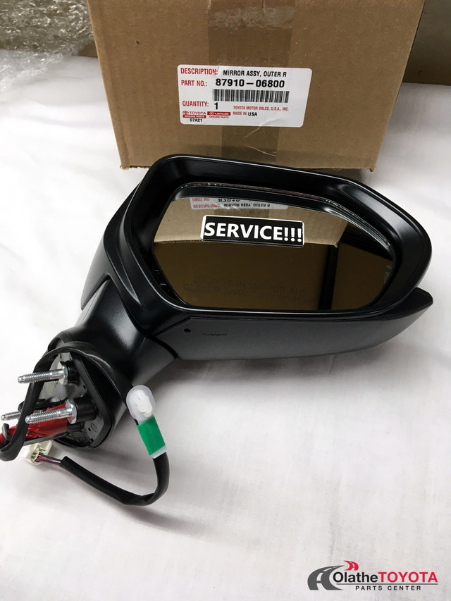 2018-2025 Toyota Camry Door Mirror Right PASSENGER SIDE 87910