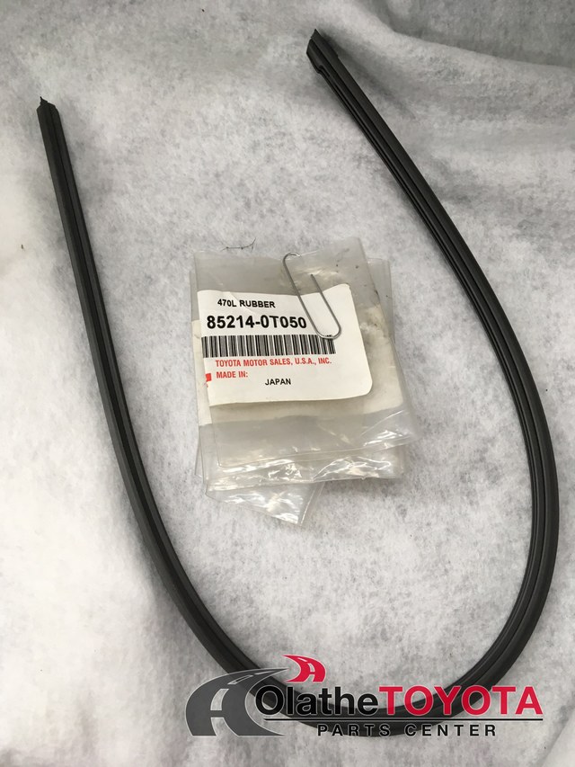 852140T050 - : Windshield Wiper Blade Refill (Left) for Toyota: Avalon, Camry, Highlander, Venza Image