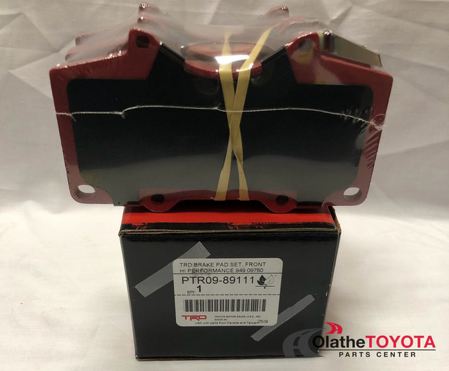 PTR0989111 - TRD: TRD, Brake Pads for Toyota: 4Runner, FJ Cruiser, Sequoia, Tacoma Image