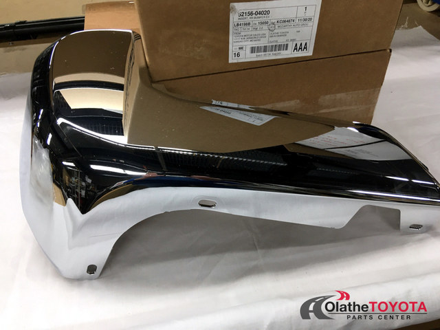 5215604020 - Body: Bumper Cover (Left, Rear) for Toyota Image
