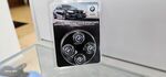 82115A75DA7 - Wheels: 50 Year M Anniversary ABS Valve Stem Caps for BMW Image